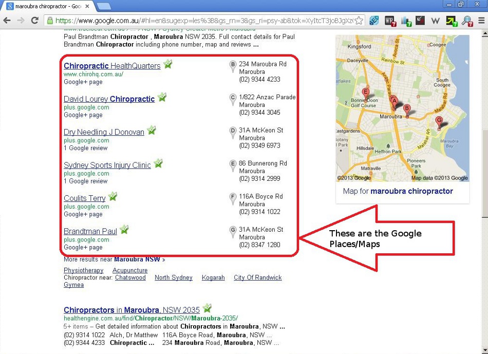 Google Places Google Places